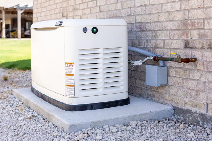Generator installation in Arkansas